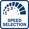 bosch speed selection