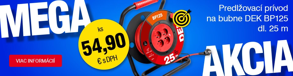 MEGA AKCIE Predlžovačka