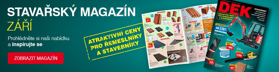 Zářijový stavařský magazín