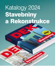 Nové katalogy DEK Stavebniny a DEK Rekonstrukce 2024