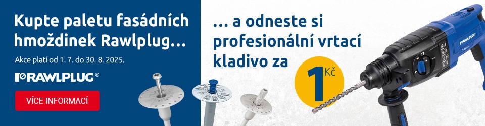 Fasádní hmoždinky RAWLPLUG