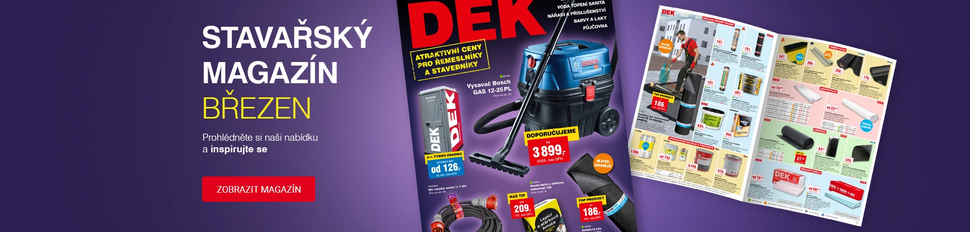 Březnový stavařský magazín