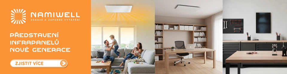 NAMIWELL | Infrapanely nové generace