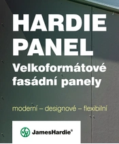 Stylová fasáda bez údržby? Hardie®Panel vás přesvědčí