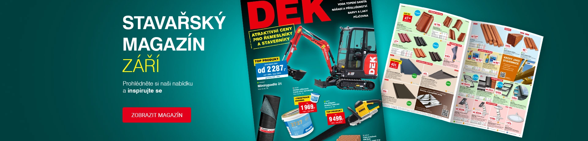 Zářijový stavařský magazín