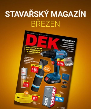 Březnový Stavařský magazín DEK je tady