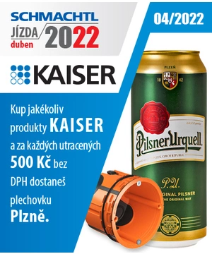 Schmachtl - Pilsner Urquell k nákupu produktů Kaiser