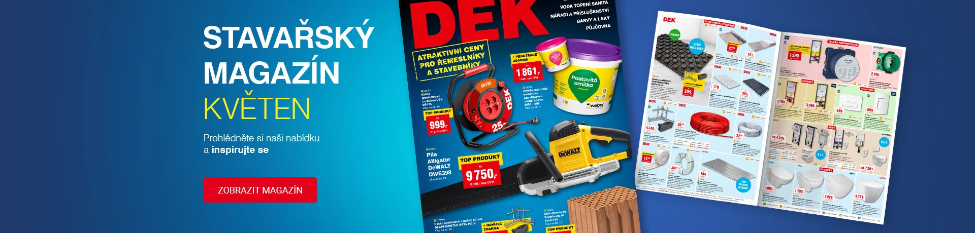 Květnový stavařský magazín