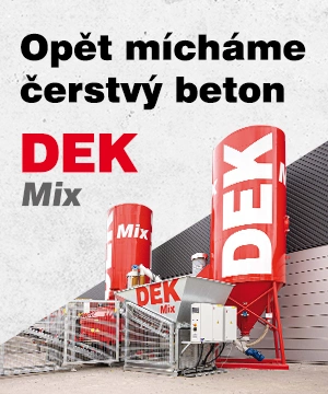 DEK Mix – mícháme čerstvý beton