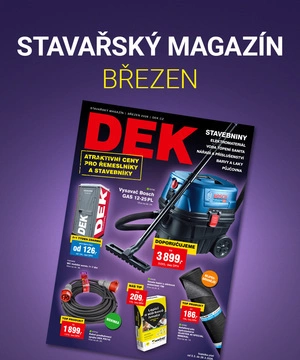 Březnový Stavařský magazín DEK je tady