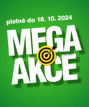 MEGA AKCE, to je trefa do černého