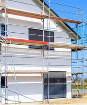 Fasádní lešení – variabilní sestava do 130 m²