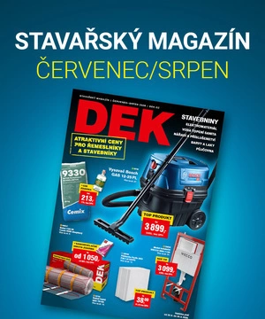 Letní Stavařský magazín DEK plný super tipů pro vaše projekty
