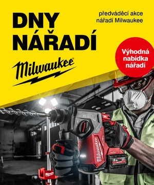 Dny nářadí Milwaukee® ve Stavebninách DEK