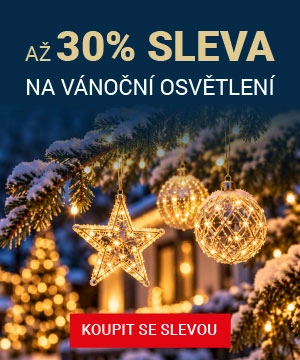 30% sleva na Vánoční osvětlení