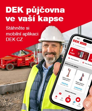 Rozjeďte svou stavbu s aplikací DEK CZ