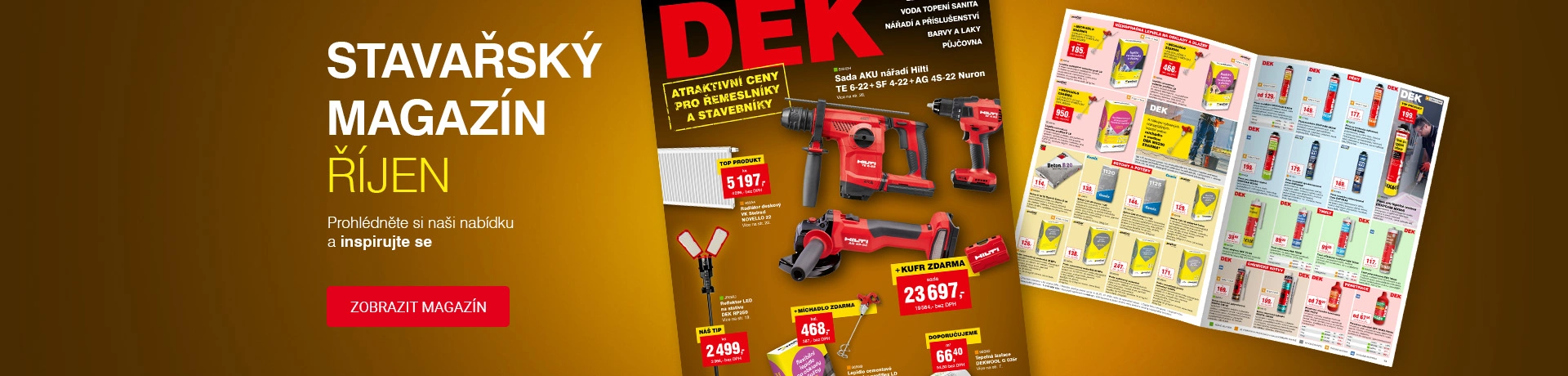 Říjnový stavařský magazín