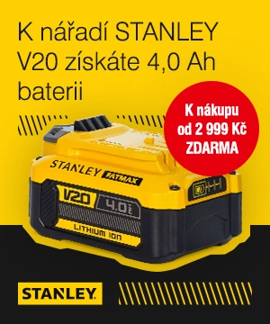 Akce Stanley na baterie ZDARMA