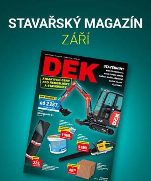 Zářijový Stavařský magazín DEK plný super tipů