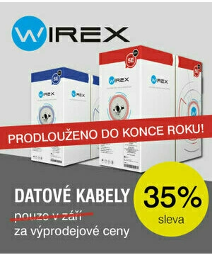 WIREX | Datové kabely za výprodejové ceny