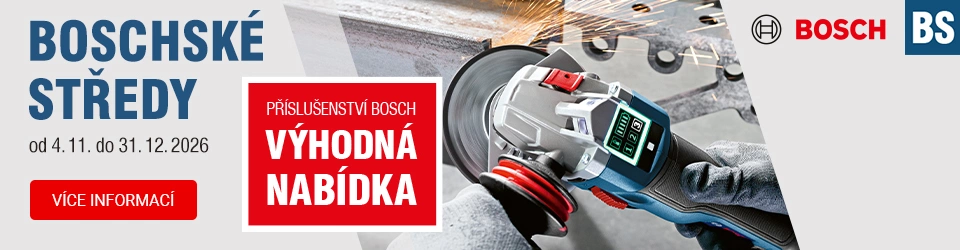 BOSCHské středy jsou zpět