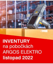 Inventury na pobočkách ARGOS ELEKTRO 11/2022
