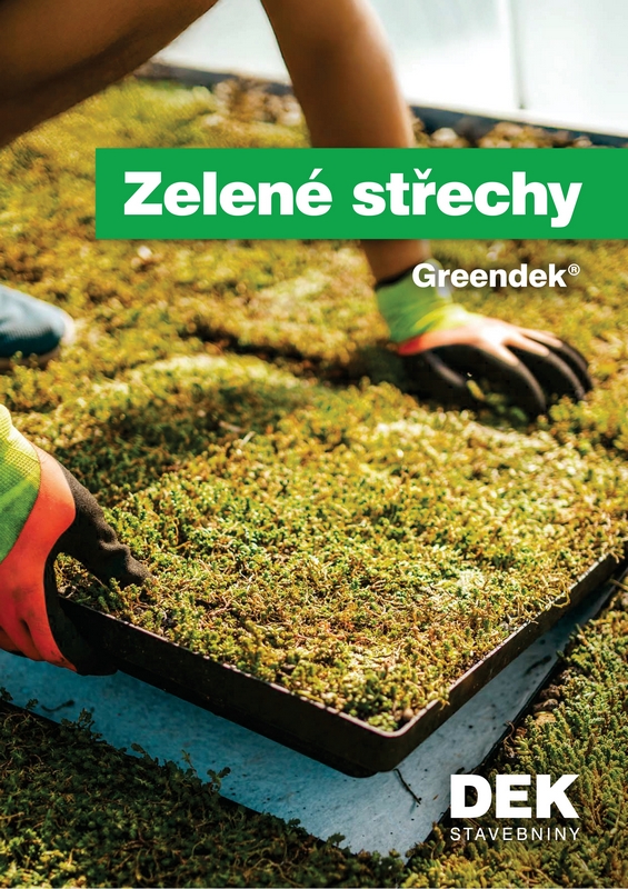 Zelené střechy Greendek