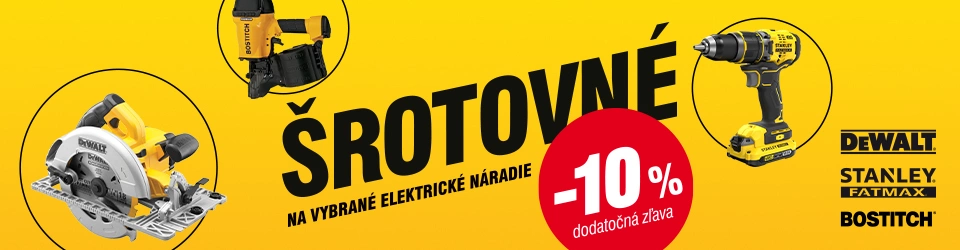 Stavebniny DEK šrotovné