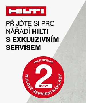 Nářadí Hilti s exkluzivním servisem