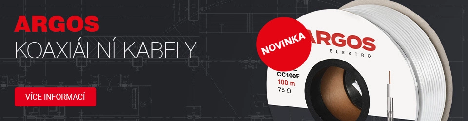 NOVINKA | ARGOS koaxiální kabely