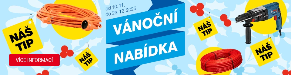 VÁNOČNÍ NABÍDKA ve Stavebninách DEK