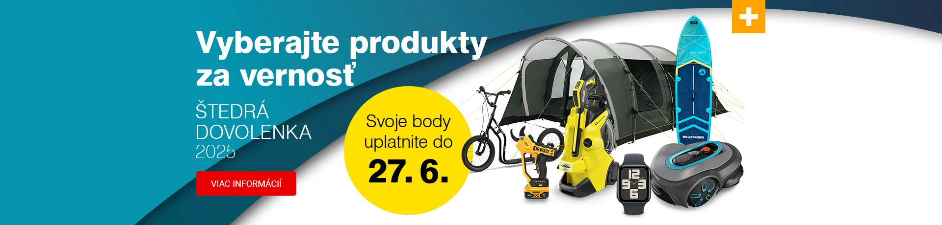 Vyberajte odmeny