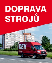 Doprava půjčených strojů a zařízení