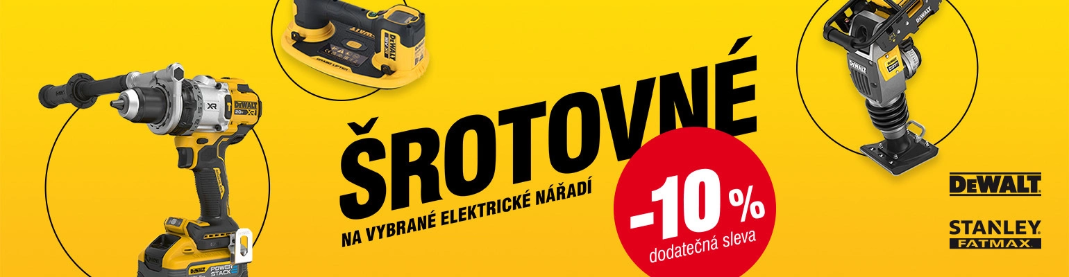 Šrotovné ve Stavebninách DEK