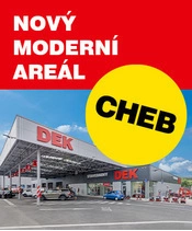 Stavebniny DEK Cheb v novém