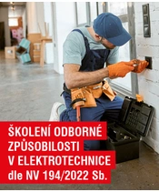 Školení odborné způsobilosti v elektrotechnice