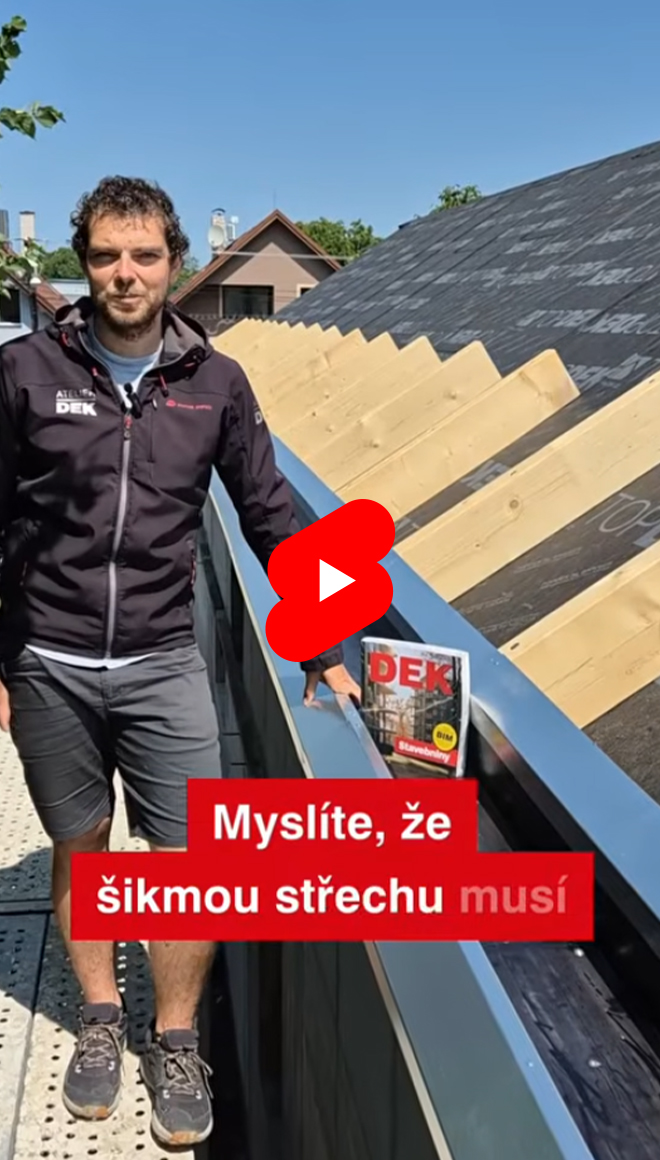 Konstrukce střechy TOPDEK