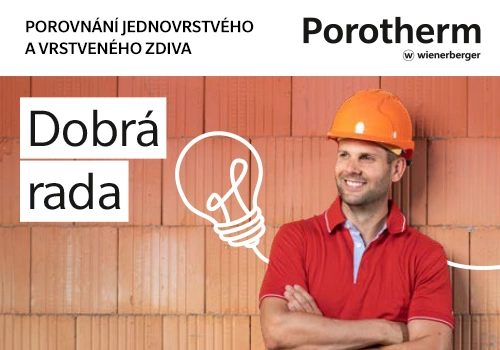 Porovnání jednovrstvého a vícevrstvého zdiva