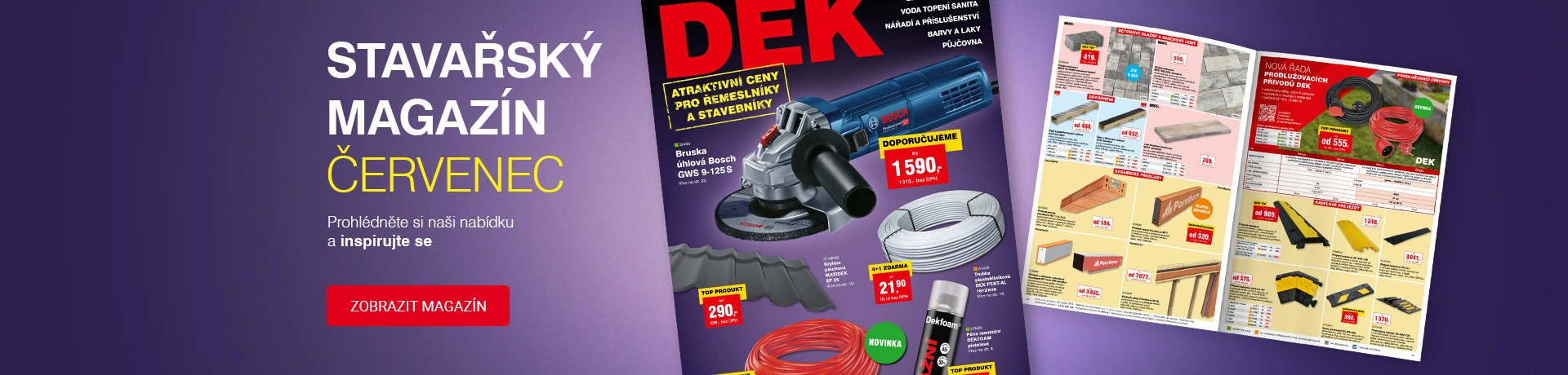 Červencový stavařský magazín