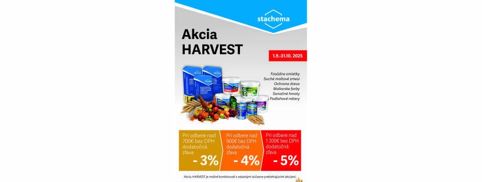 Leták Harvest 2025