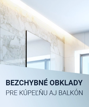 Bezchybné obklady pre kúpeľňu aj balkón