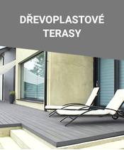 Systémy uložení dřevoplastových teras