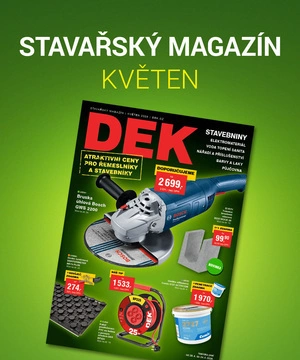 Přinášíme vám květnový Stavařský magazín DEK