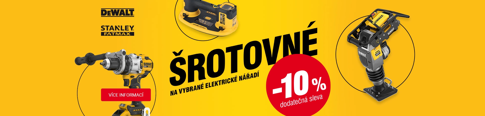 Šrotovné ve Stavebninách DEK