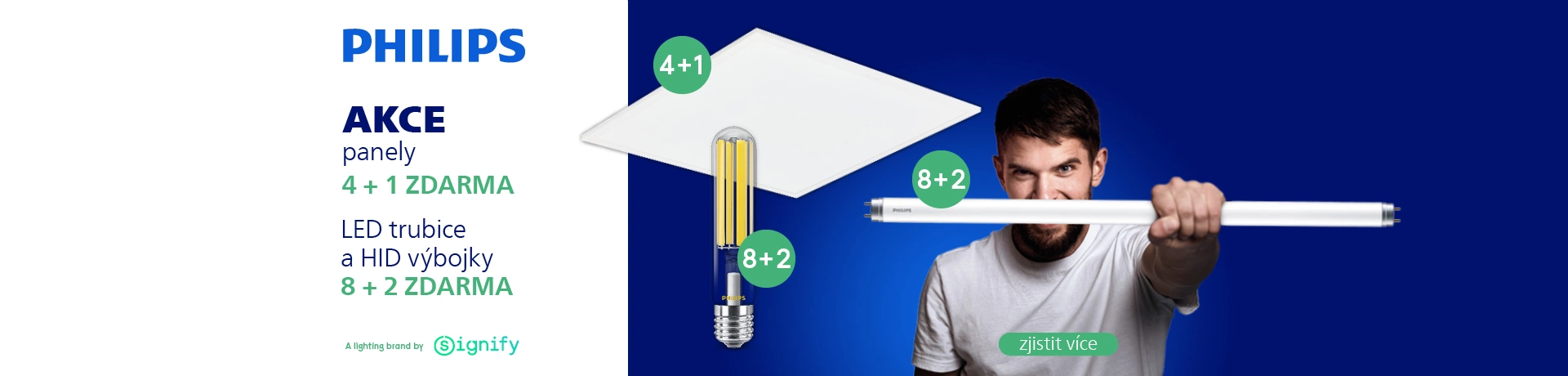 PHILIPS | 4+1 a 8+2 zdarma
