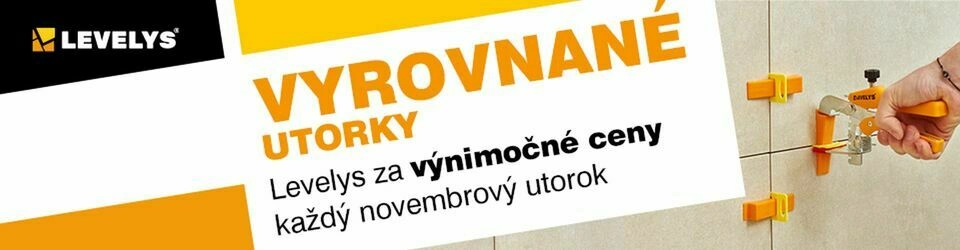 Vyrovnávací systém LEVELYS za výnimočné ceny