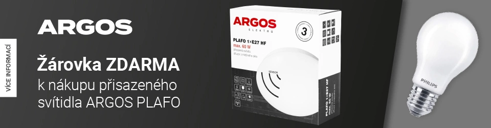 ARGOS | PLAFO + žárovka zdarma