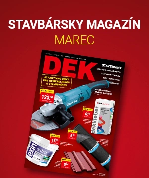 Prvý Stavbársky magazín DEK je tu!