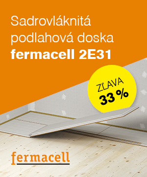 Sadrovláknitý podlahový prvok fermacell so zľavou 33 %