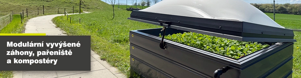 Vyvýšené záhony a pařeniště KAROTEN